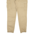 CLOCKHOUSE Cargo Mens Trousers Beige Slim Skinny W36 L32 Online Hot Sale