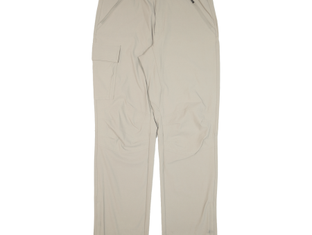 COLUMBIA Cargo Mens Trousers Beige Regular Straight W33 L35 Online now