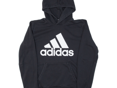 ADIDAS Mens Black Hoodie M Fashion