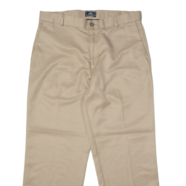 DOCKERS D3 Mens Trousers Beige Classic Straight W34 L29 Online