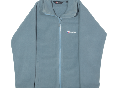 BERGHAUS Womens Fleece Jacket Blue UK 12 For Sale