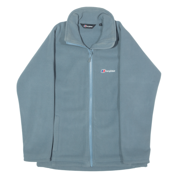 BERGHAUS Womens Fleece Jacket Blue UK 12 For Sale