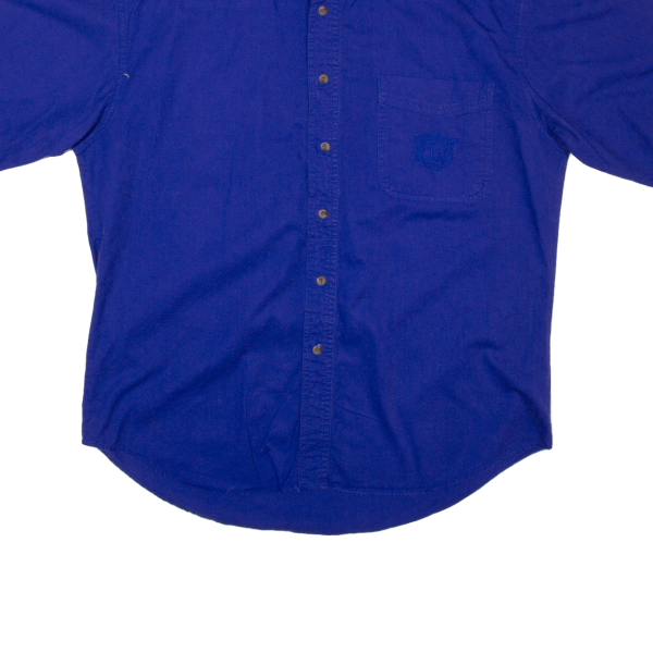 BUGLE BOY Mens Plain Shirt Purple XL For Cheap