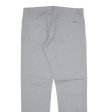 CALVIN KLEIN Mens Trousers Grey Slim Straight W34 L32 For Sale