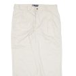 CHAPS Mens Trousers Beige Relaxed Straight W36 L29 Discount