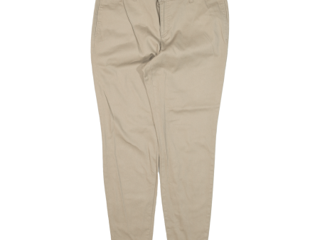 DICKIES Workwear Womens Trousers Beige Slim Skinny W36 L29 Hot on Sale