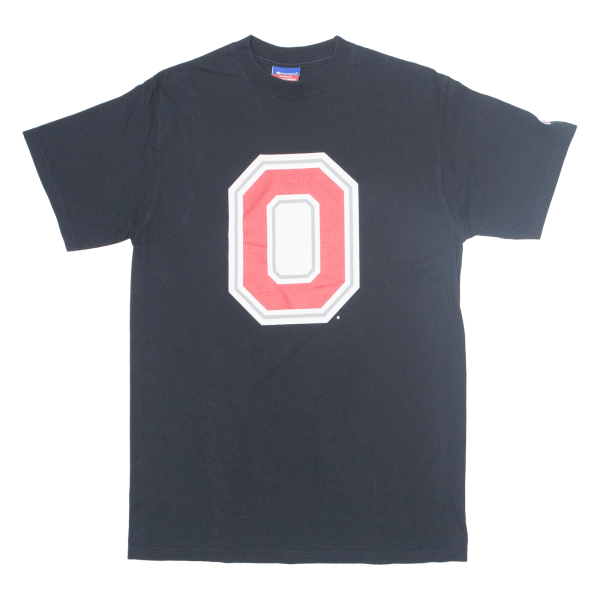 CHAMPION Ohio State Buckeyes Mens T-Shirt Black USA M Online now