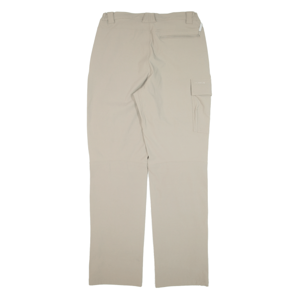 COLUMBIA Cargo Mens Trousers Beige Regular Straight W33 L35 Online now