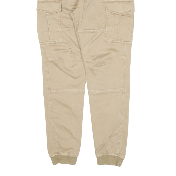 CLOCKHOUSE Cargo Womens Trousers Beige Slim Tapered W28 L27 Online