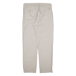 CALVIN KLEIN Chino Mens Trousers Beige Regular Straight W34 L32 Hot on Sale