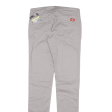 DICKIES Twill Pant Womens Trousers Grey Slim Skinny W27 L31 Hot on Sale