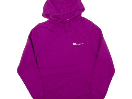 CHAMPION Womens Purple Hoodie M Cheap