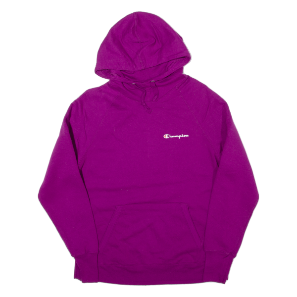 CHAMPION Womens Purple Hoodie M Cheap