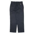 DICKIES x Urban Outfitters Womens Trousers Black Regular Straight W27 L26 Online Sale