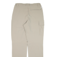 COLUMBIA Cargo Mens Trousers Beige Regular Straight W33 L35 Online now