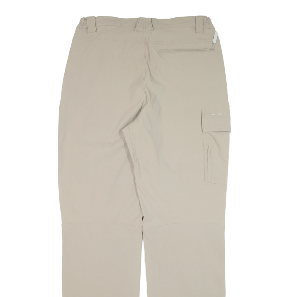 COLUMBIA Cargo Mens Trousers Beige Regular Straight W33 L35 Online now