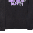 CHAMPION Southwest Baptist Mens T-Shirt Black Long Sleeve USA M Online Sale