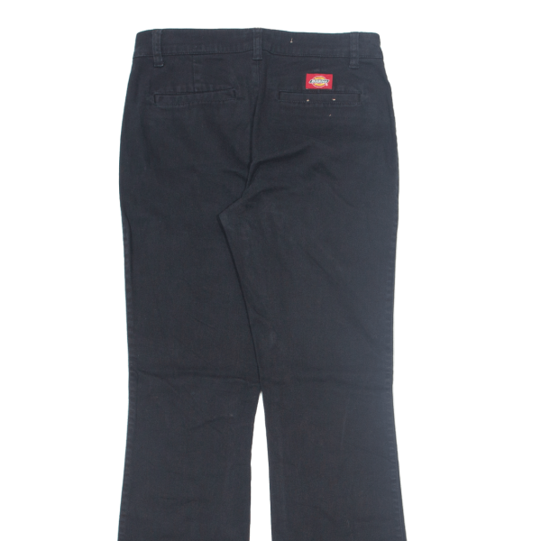 DICKIES Workwear Womens Trousers Black Slim Bootcut W27 L32 Online