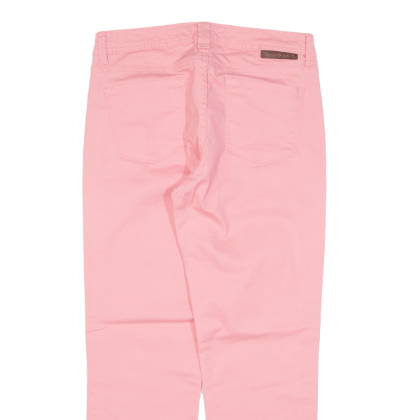 CALVIN KLEIN JEANS Crop Womens Trousers Pink Slim Skinny W28 L25 Hot on Sale