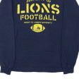 CHAMPION Mount St Joseph University Lions Football Mens T-Shirt Blue USA S For Cheap