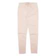 CALVIN KLEIN JEANS Ankle Womens Trousers Pink Slim Skinny W25 L26 on Sale