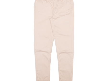 CALVIN KLEIN JEANS Ankle Womens Trousers Pink Slim Skinny W25 L26 on Sale