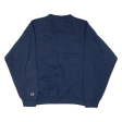 CHAMPION USA Mens Sweatshirt Blue S Online now