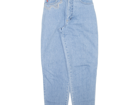 SUNRISE Womens Jeans Blue Regular Mom W28 L27 on Sale