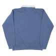 CARE Mens Sweatshirt Blue Collared 2XL Cheap