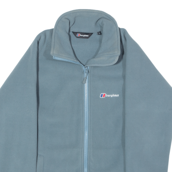 BERGHAUS Womens Fleece Jacket Blue UK 12 For Sale