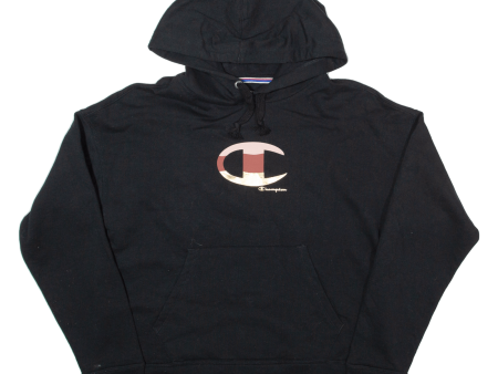 CHAMPION Womens Black Hoodie M Online Sale