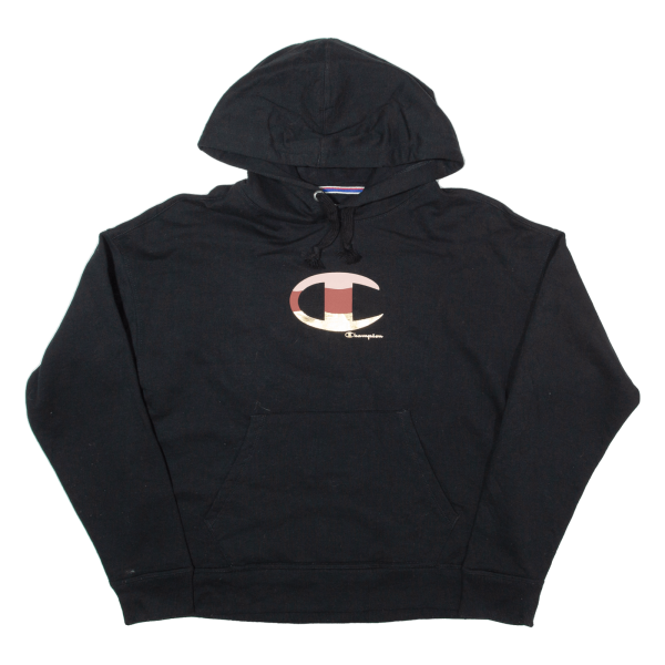 CHAMPION Womens Black Hoodie M Online Sale