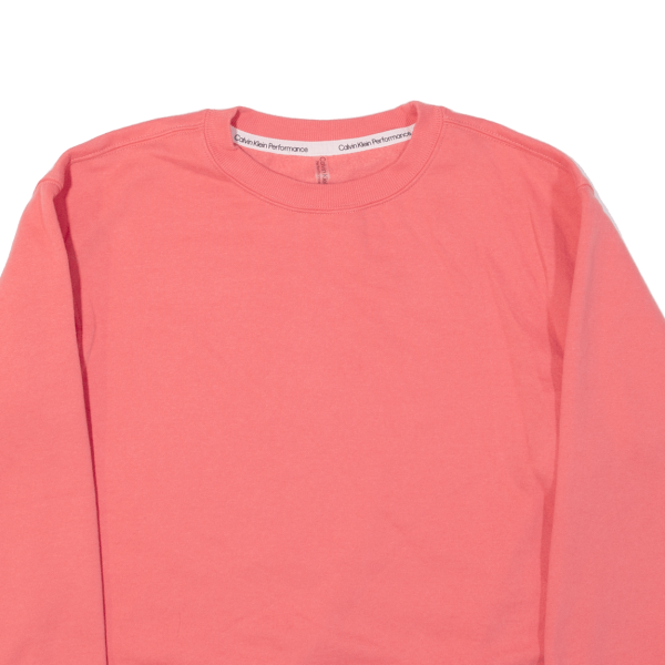 CALVIN KLEIN Performance Womens Sweatshirt Pink XS Supply