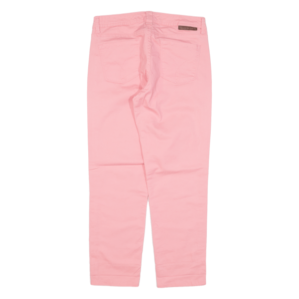 CALVIN KLEIN JEANS Crop Womens Trousers Pink Slim Skinny W28 L25 Hot on Sale