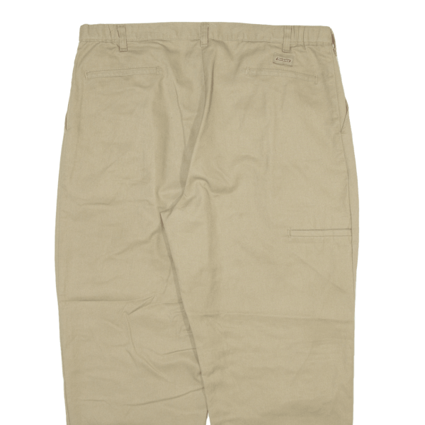 DICKIES Workwear Mens Trousers Beige Relaxed Straight W40 L28 Online Sale