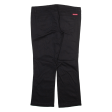 DICKIES Womens Trousers Black Slim Bootcut W34 L25 Hot on Sale