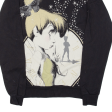 DISNEY Tinkerbell Peter Pan Mens Sweatshirt Black M on Sale