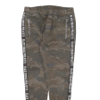 BLACK SQUAD Camo Womens Trousers Green Slim Skinny W30 L27 Hot on Sale