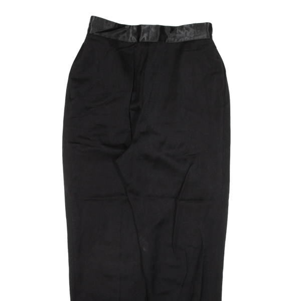 Womens Trousers Black Regular Tapered W27 L27 Hot on Sale