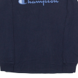 CHAMPION Mens T-Shirt Blue Long Sleeve M Hot on Sale