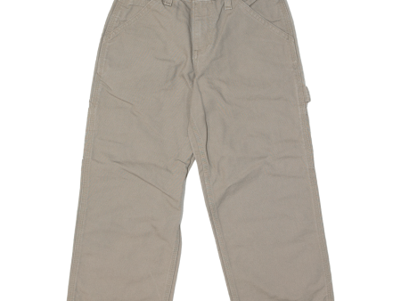 CARHARTT Boys Jeans Beige Regular Straight W24 L20 Supply