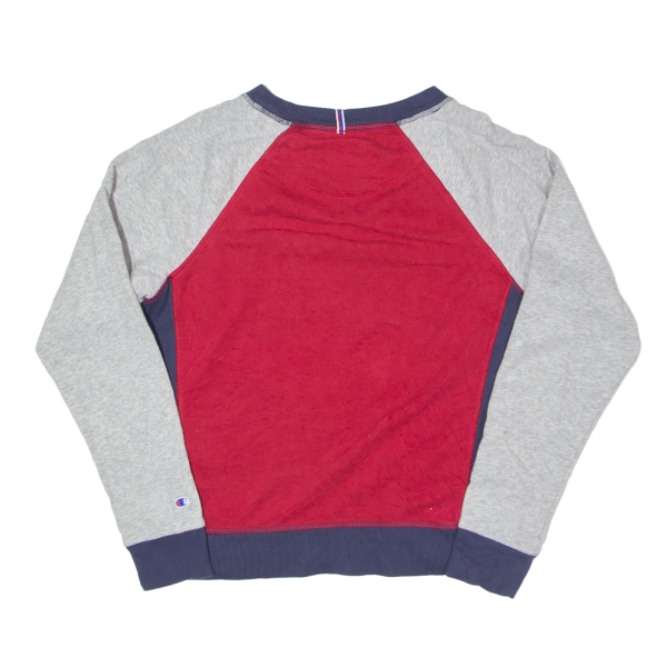 CHAMPION Sweatshirt Red Mens S Online Hot Sale