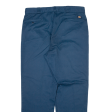 DICKIES Workwear Mens Trousers Blue Relaxed Straight W40 L32 Online Sale