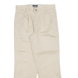 DOCKERS D2 Khaki Mens Trousers Beige Classic Straight W33 L30 For Discount