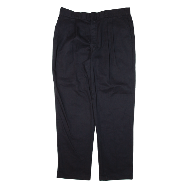 DICKIES Workwear Mens Trousers Black Regular Straight W40 L32 Discount