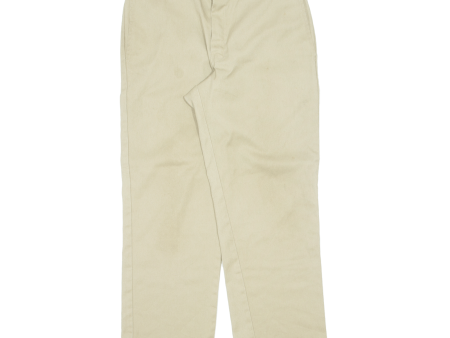 DICKIES Workwear Mens Trousers Beige Regular Straight W34 L30 For Sale