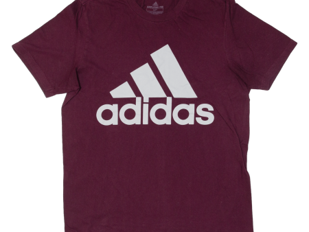 ADIDAS Mens T-Shirt Beige S Cheap