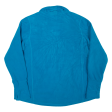 CALVIN KLEIN PERFORMANCE Womens Fleece Jacket Blue 2XL Hot on Sale