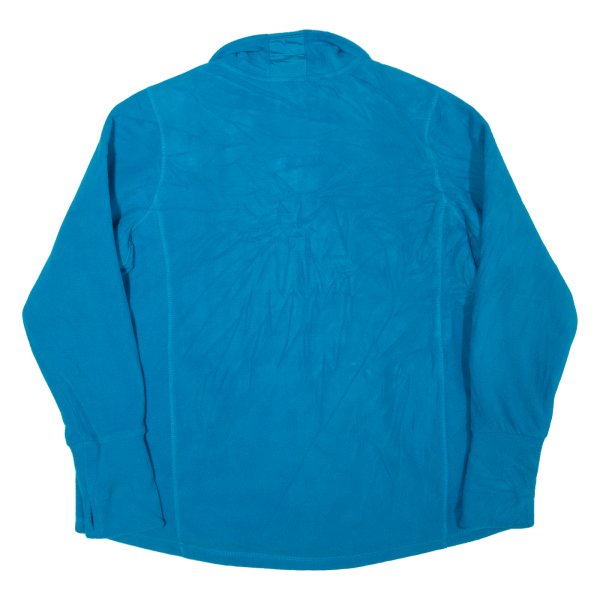 CALVIN KLEIN PERFORMANCE Womens Fleece Jacket Blue 2XL Hot on Sale