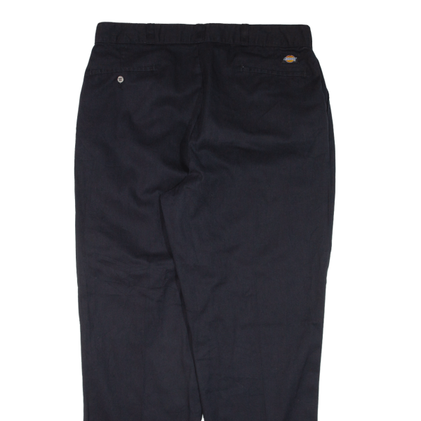 DICKIES Workwear Mens Trousers Black Regular Straight W40 L32 Discount